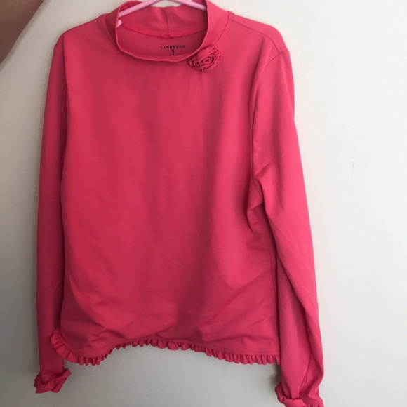 Other - Lands end swim shirt girls Sz 10-12
